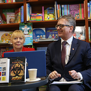 Ewa Marcinkowska i dr Marcin Sowiński